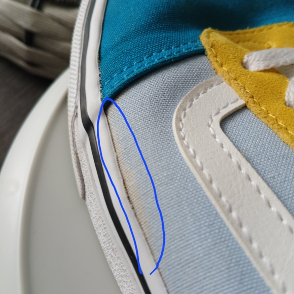 Vibrant Multicolor Vans Sneakers - Picture 15 of 16